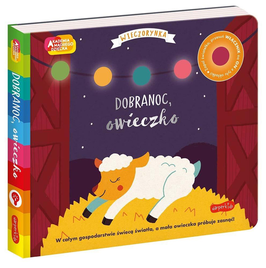 Harperkids: Wieczorynka. Dobranoc Owieczko. Seria ze światełkami - Noski Noski
