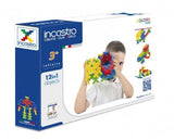 Incastro: konstrukcyjne klocki przestrzenne Colors Midi 60 el. - Noski Noski
