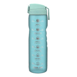 Ion8: butelka na wodę z miarką Sonic Blue Motivator 1100 ml - Noski Noski