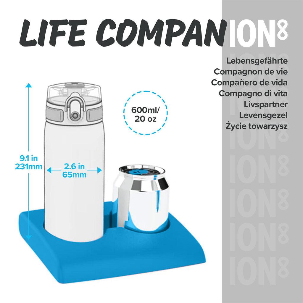 Ion8: butelka Slim Water Bottle 500 ml - Noski Noski