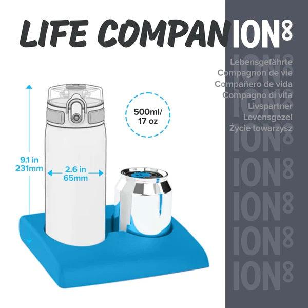 Ion8: stalowa butelka termiczna Double Wall 500 ml - Noski Noski