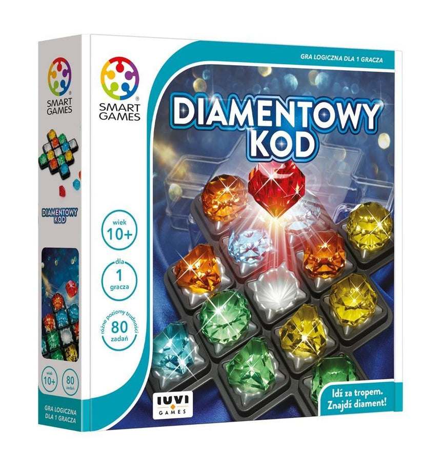 IUVI Games: gra logiczna Diamentowy Kod Smart Games - Noski Noski