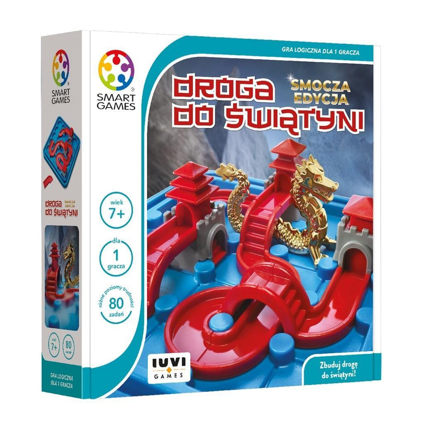 IUVI Games: gra logiczna Droga do świątyni. Smocza edycja Smart Games - Noski Noski