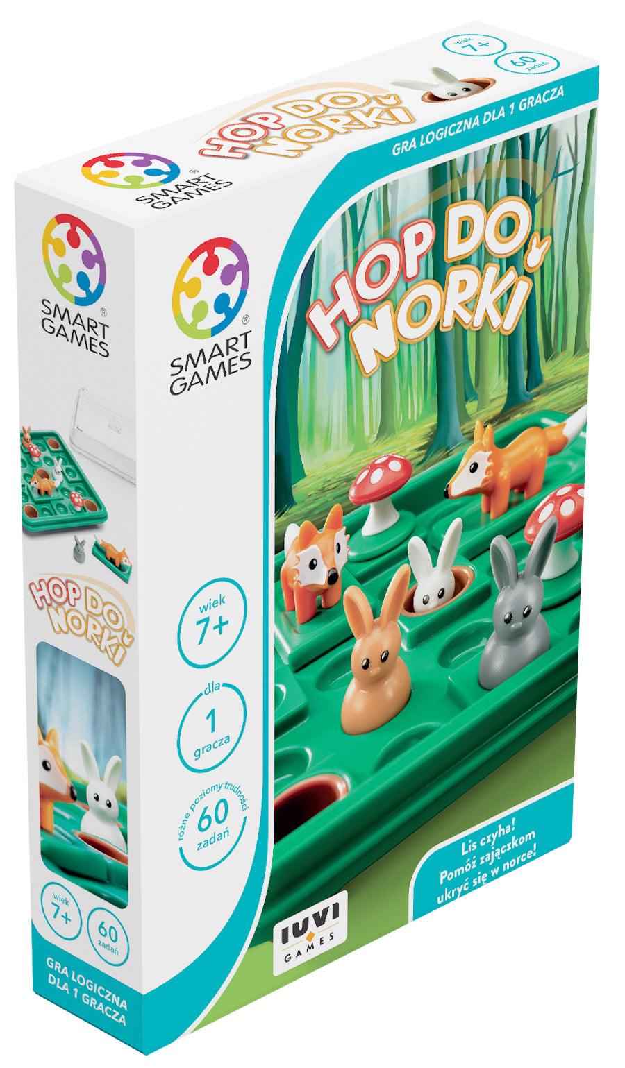 IUVI Games: gra logiczna Hop Do Norki Smart Games - Noski Noski