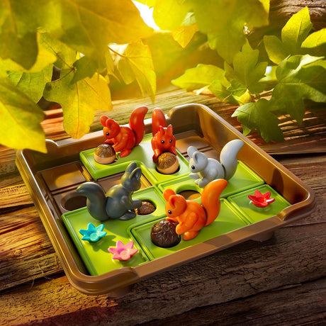 IUVI Games: gra logiczna Squirrels Go Nuts! XXL - Noski Noski