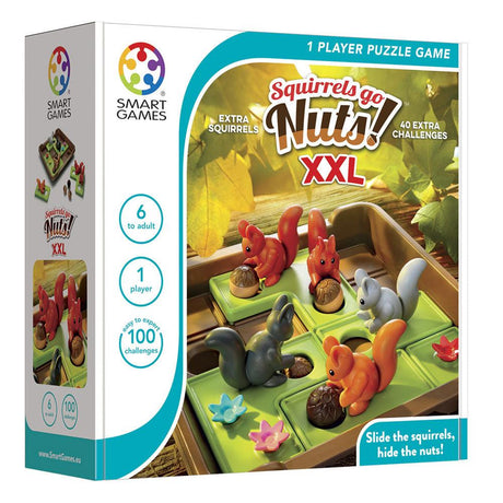 IUVI Games: gra logiczna Squirrels Go Nuts! XXL - Noski Noski