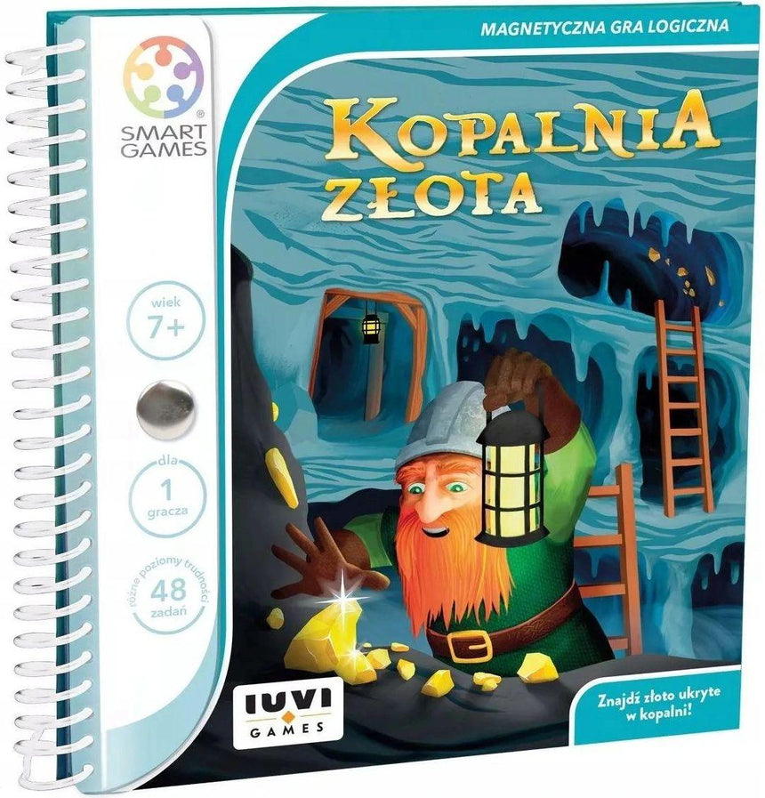 IUVI Games: magnetyczna gra logiczna Kopalnia Złota Smart Games - Noski Noski