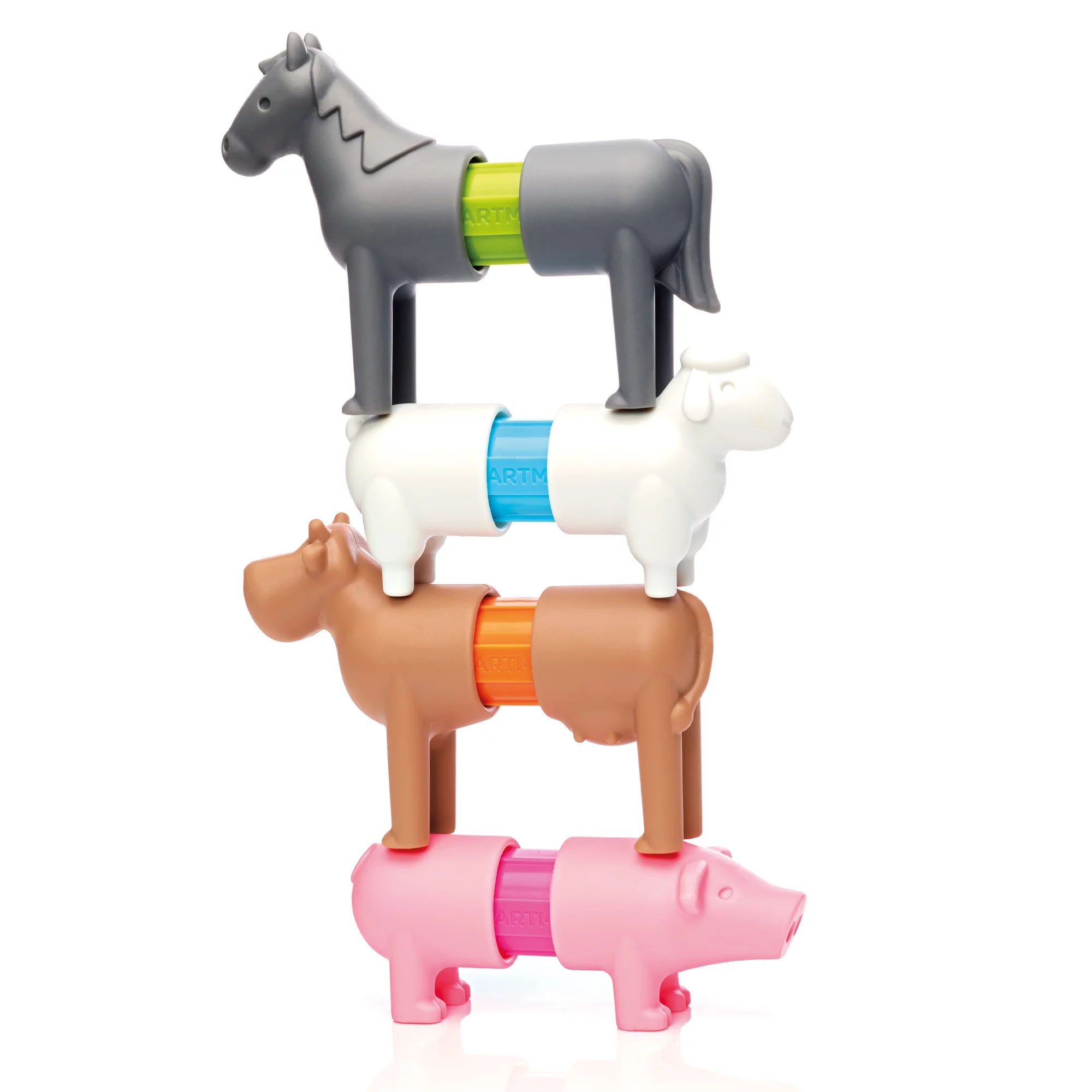 IUVI Games: magnetyczne klocki Smart Max My First Farm Animals - Noski Noski