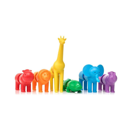 IUVI Games: magnetyczne klocki Smart Max My First Safari Animals - Noski Noski