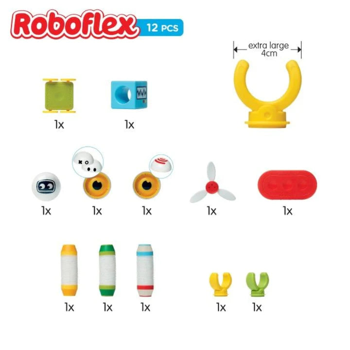 IUVI Games: magnetyczne klocki Smart Max Roboflex 12 el. - Noski Noski