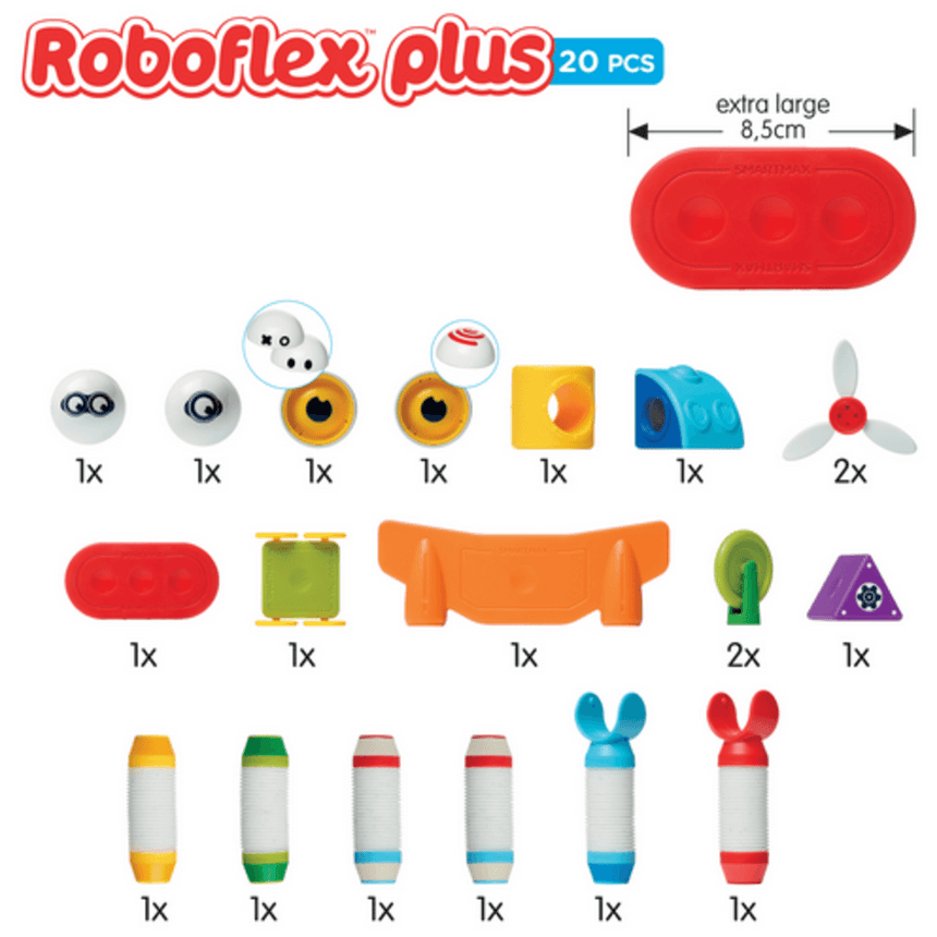 IUVI Games: magnetyczne klocki Smart Max Roboflex Plus - Noski Noski