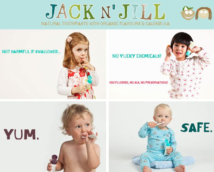 Jack N' Jill: naturalna pasta do zębów Natural Toothpaste - Noski Noski