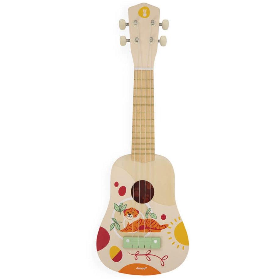 Janod: drewniany instrument ukulele Sunshine - Noski Noski