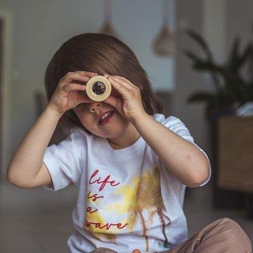 Janod: drewniany mini kalejdoskop Pocket - Noski Noski