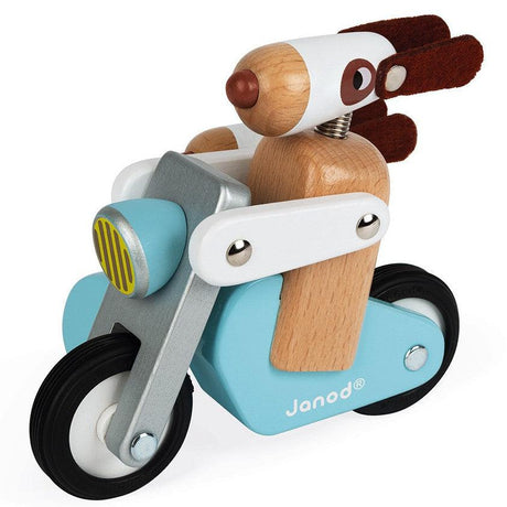 Janod: drewniany motocykl retro Spirit Philip - Noski Noski