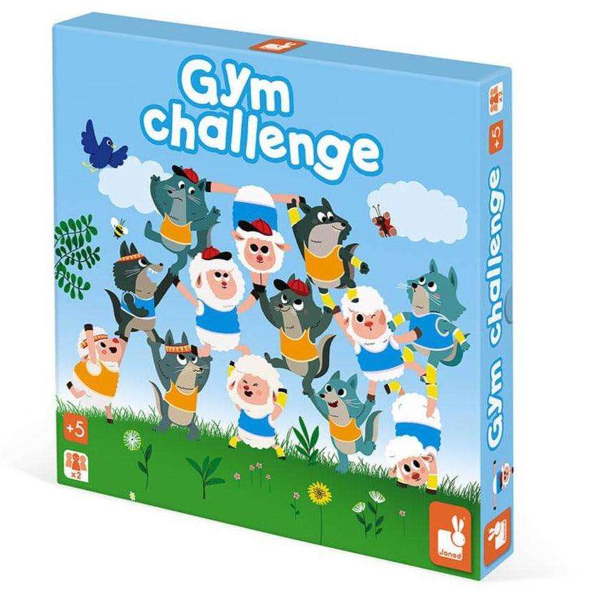 Janod: gra strategiczna gimnastyka Gym Challenge - Noski Noski