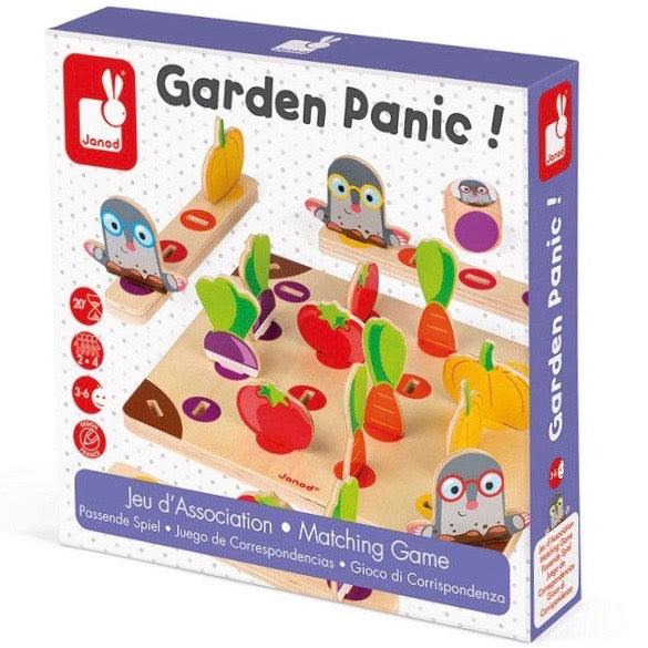 Janod: gra strzeż się kreta Garden Panic! - Noski Noski