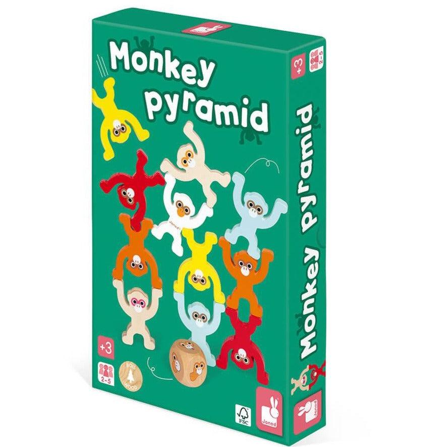 Janod: gra zręcznościowa Małpia Piramida - Noski Noski