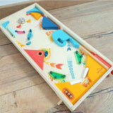 Janod: gra zręcznościowa Wooden Pinball - Noski Noski