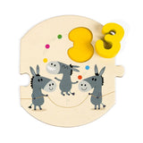 Janod: puzzle Uczę się Liczyć - Noski Noski