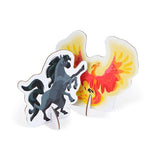 Janod: puzzle z figurkami 3D Legendy i Mity 350 el. - Noski Noski