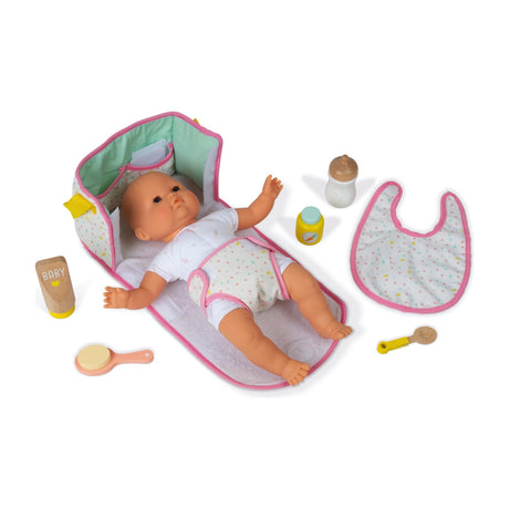 Janod: torba dla lalki dzidziusia Nursery and Change Set - Noski Noski