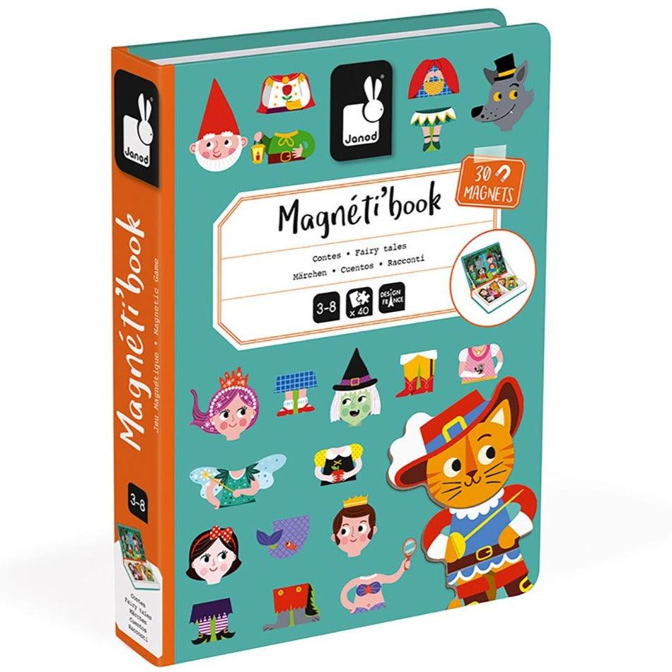 Janod: układanka magnetyczna Świat Baśni Magnetibook - Noski Noski