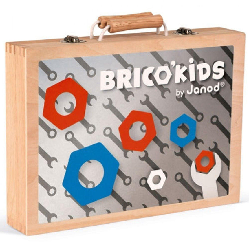 Janod: walizka z narzędziami Brico ‘Kids - Noski Noski
