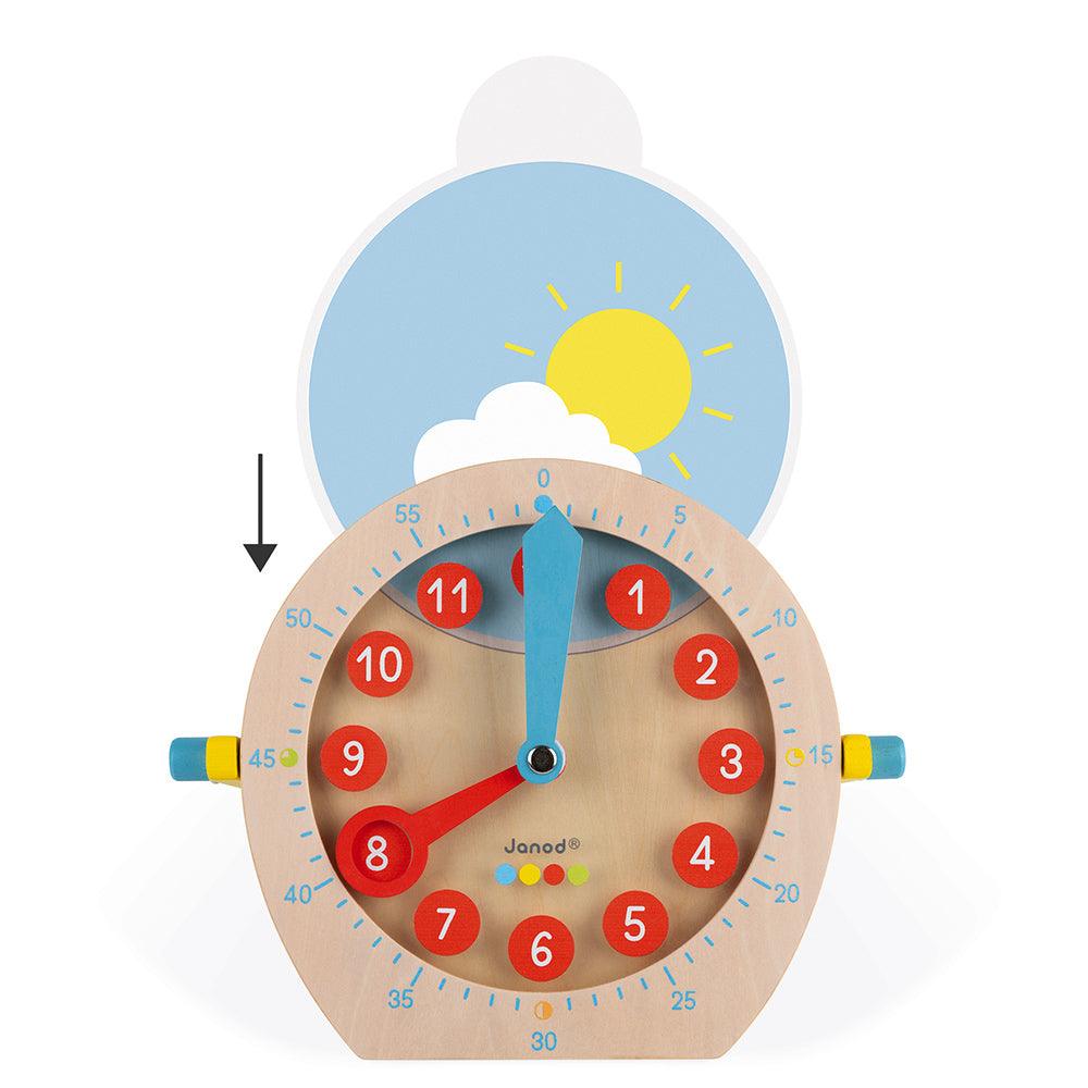 Janod: zegar do nauki odczytywania godzin Essentiel - Noski Noski