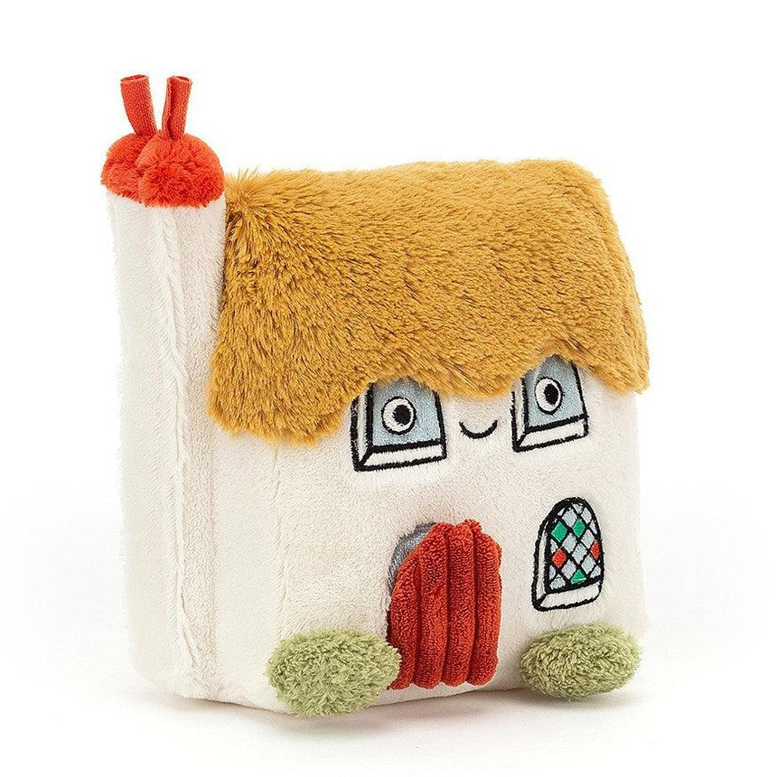 Jellycat: aktywnościowy domek Bonny Cottage 20 cm - Noski Noski