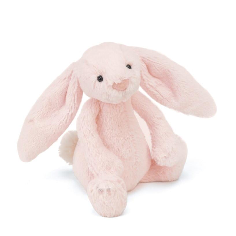 Jellycat: grzechotka króliczek Bashful Bunny Rattle 18 cm - Noski Noski