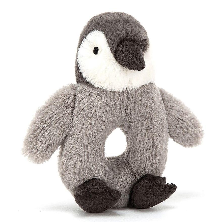 Jellycat: grzechotka pingwin Percy Penguin Grabber 13 cm - Noski Noski
