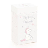 Jellycat: jednorożec w pudełku My First Unicorn 19 cm - Noski Noski
