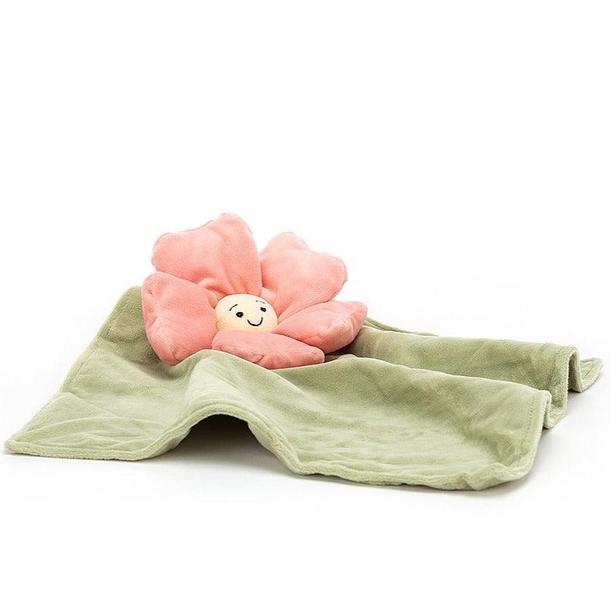 Jellycat: kocyk kwiatek Fleury Petunia Soother 34 cm - Noski Noski