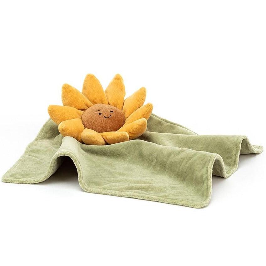 Jellycat: kocyk słonecznik Fleury Sunflower Soother 34 cm - Noski Noski