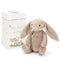 Jellycat: króliczek w pudełku My First Bunny 19 cm - Noski Noski