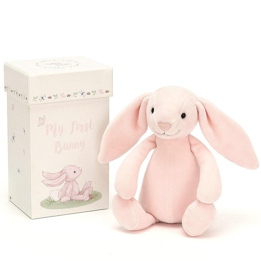 Jellycat: króliczek w pudełku My First Bunny 19 cm - Noski Noski