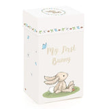 Jellycat: króliczek w pudełku My First Bunny 19 cm - Noski Noski