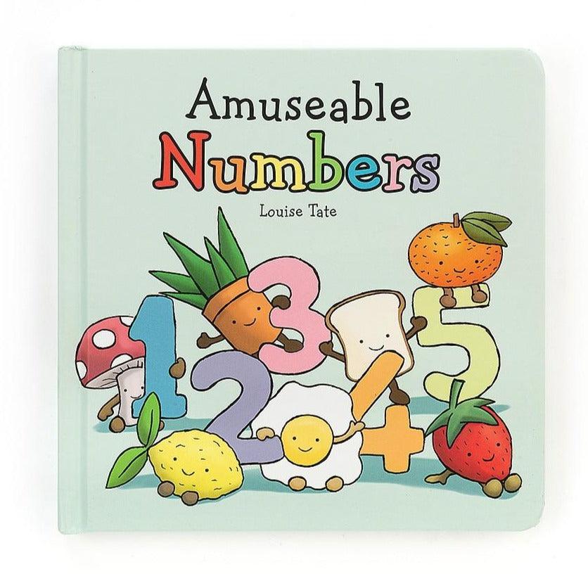 Jellycat: książeczka cyfry Amuseable Numbers Book - Noski Noski