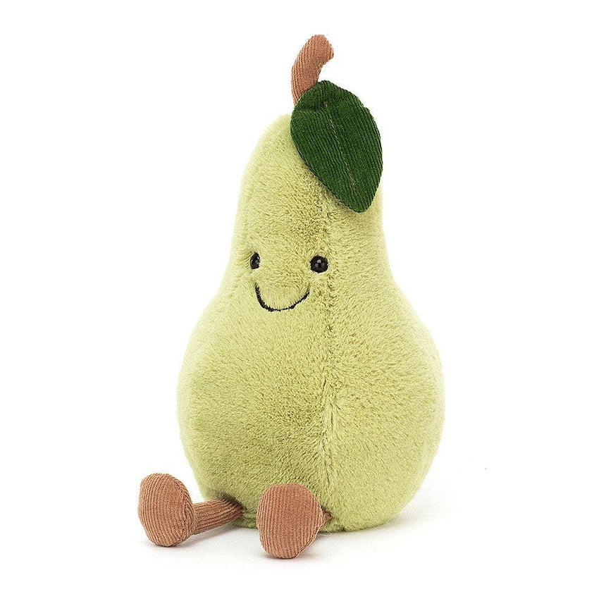 Jellycat: mała maskotka gruszka Amuseable Pear 19 cm - Noski Noski