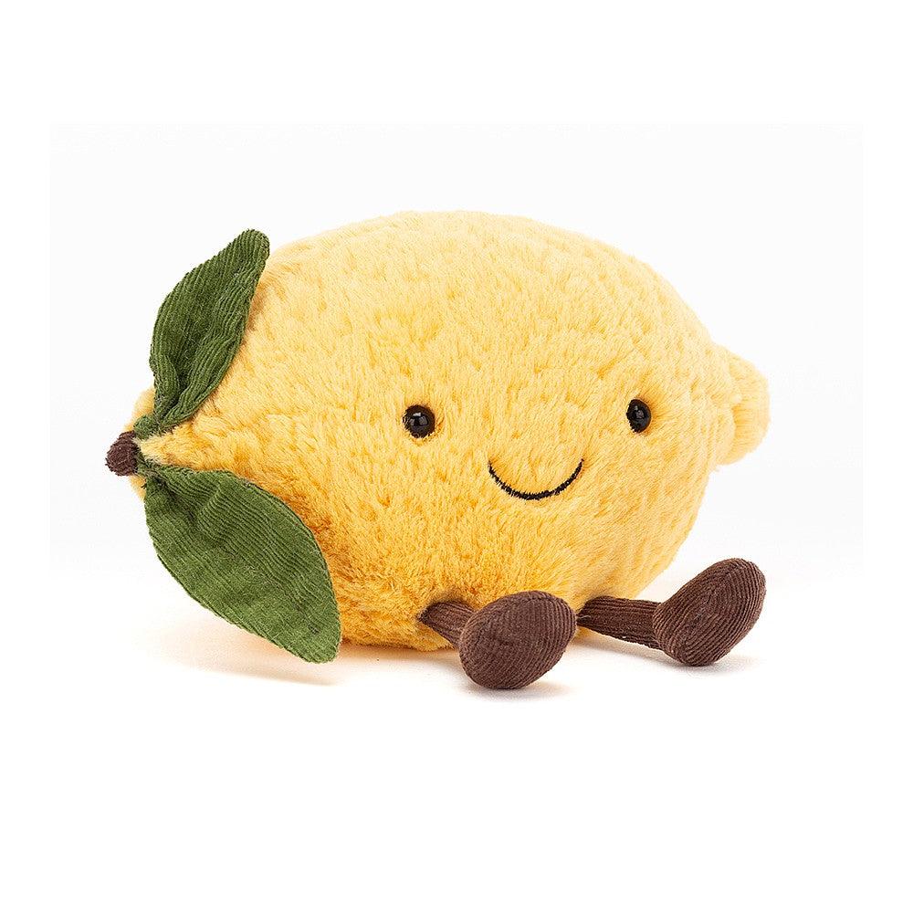 Jellycat: mała przytulanka cytryna Amuseable Lemon 18 cm - Noski Noski