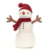 Jellycat: maskotka bałwanek Teddy Snowman 20 cm - Noski Noski