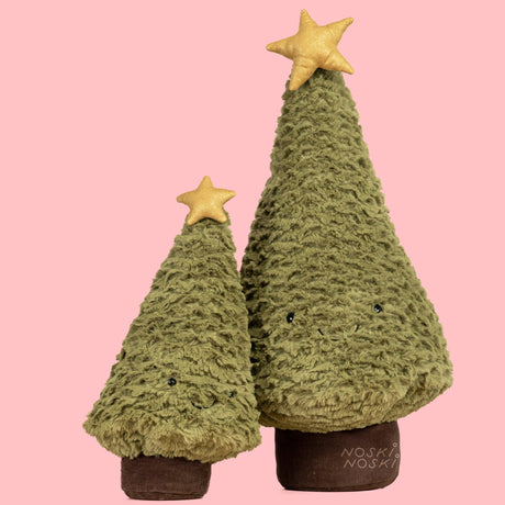 Pluszowa choinka maskotka Jellycat Amuseable Christmas Tree 43 cm, idealny gwiazdkowy prezent dla dzieci.