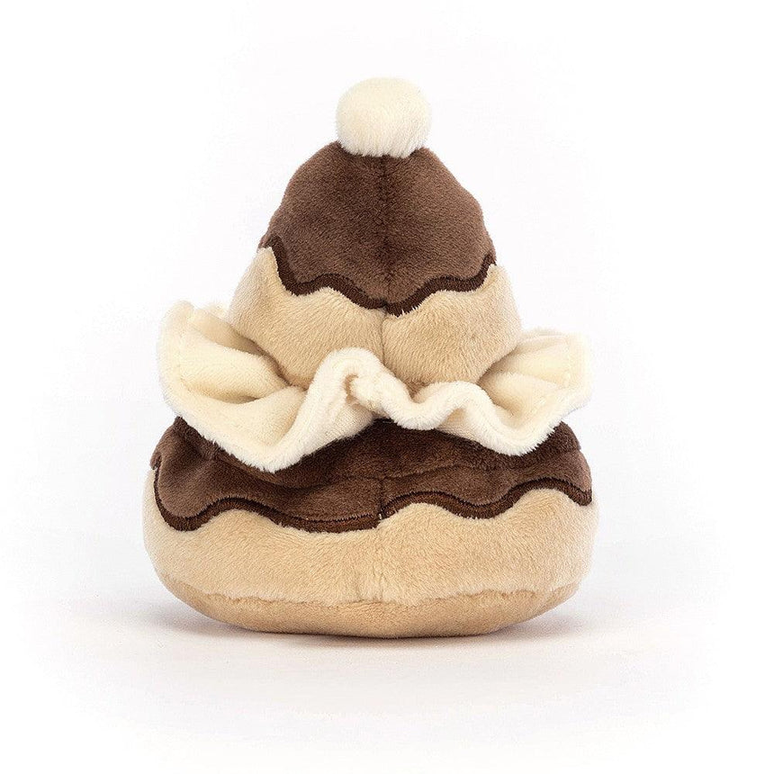 Jellycat: maskotka ciastko czekoladowe Pretty Patisserie Religieuse 9 cm - Noski Noski