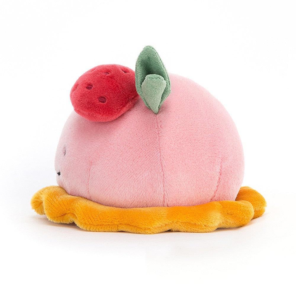 Jellycat: maskotka ciastko malinowe Pretty Patisserie Dome Framboise 5 cm - Noski Noski