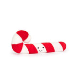 Jellycat: maskotka cukrowa laska Festive Folly Candy Cane 13 cm - Noski Noski