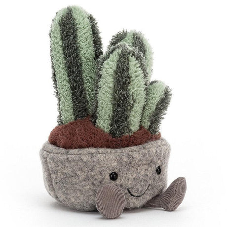 Maskotka kaktus Jellycat Silly Succulent 15 cm, urocza pluszowa zabawka dla dzieci i dorosłych, idealna na prezent.