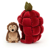 Jellycat: maskotka jeż w malinie Brambling Hedgehog 18 cm - Noski Noski