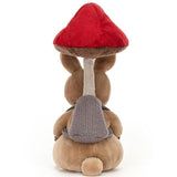 Jellycat: maskotka królik z grzybkiem Fungi Forager Bunny 22 cm - Noski Noski