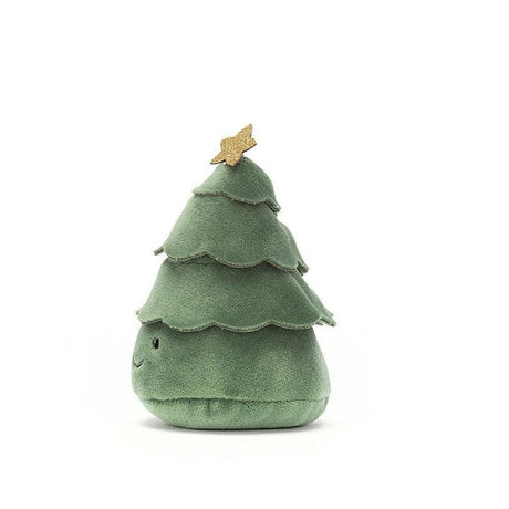 Jellycat: maskotka mała choinka Festive Folly Christmas Tree 10 cm - Noski Noski